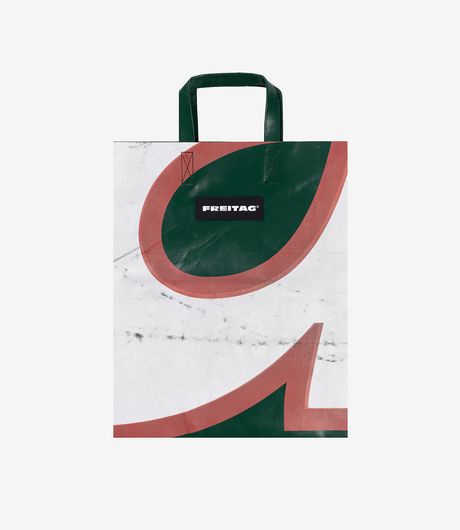 Freitag F52 Miami Vice Shopper White/Green/Orange 2
