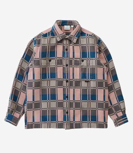 Gramicci Flannel Anthony Shirt Blush Check