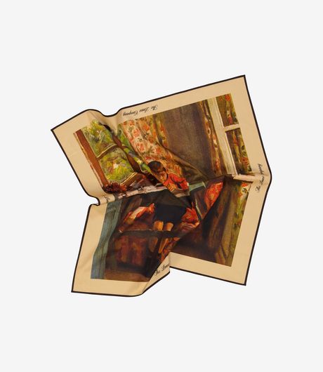 The Loose Company Sketchbook Bandana Beige