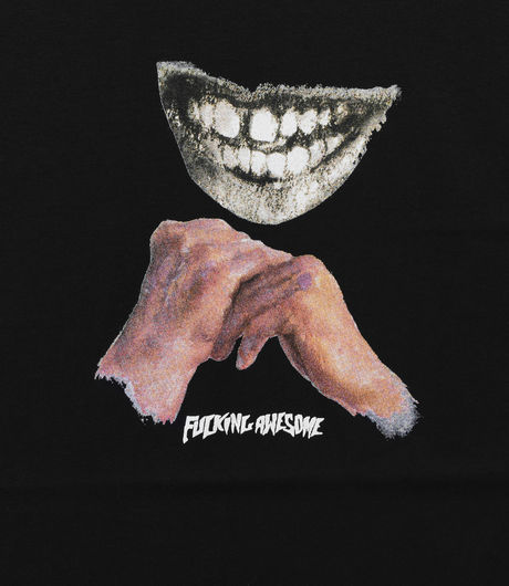 Fucking Awesome Hands Teeth Tee Black