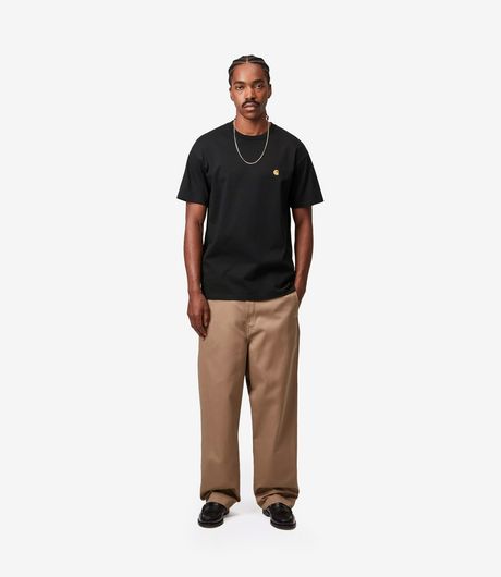 Carhartt WIP S/S Chase T-Shirt Black/Gold