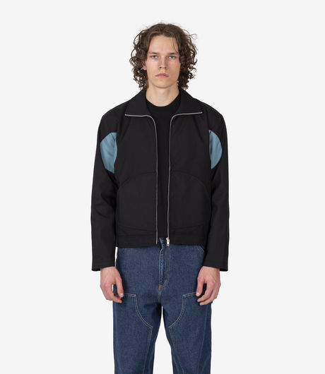 Affxwrks Work Jacket Cordura Ripstop Black/Service Blue