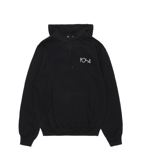 Polar Skate Co Garden Fill Logo Hoodie Black