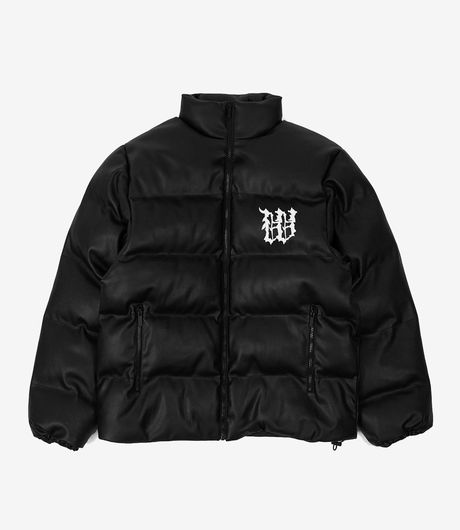 Wasted Paris Guardian Puffer Jacket Black