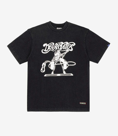 Devá States T-shirt Perry Washed Black