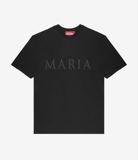 032c MARIA 3-D S/S T-Shirt Black