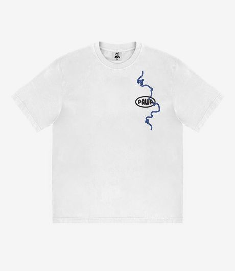 Pawa Speed Sports Drift Map T-Shirt White
