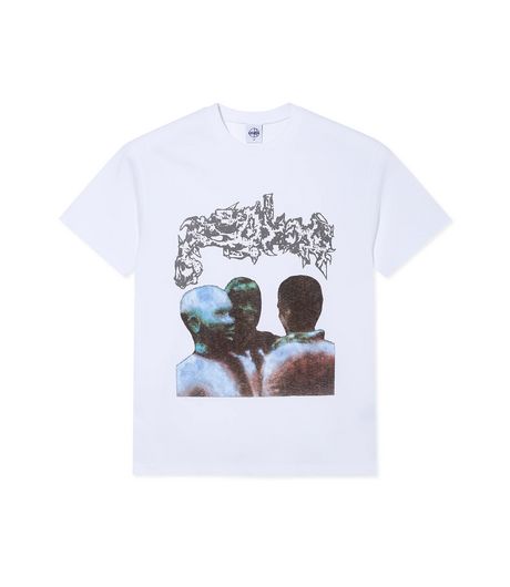 Polar Skate Co Overhead Band Tee White