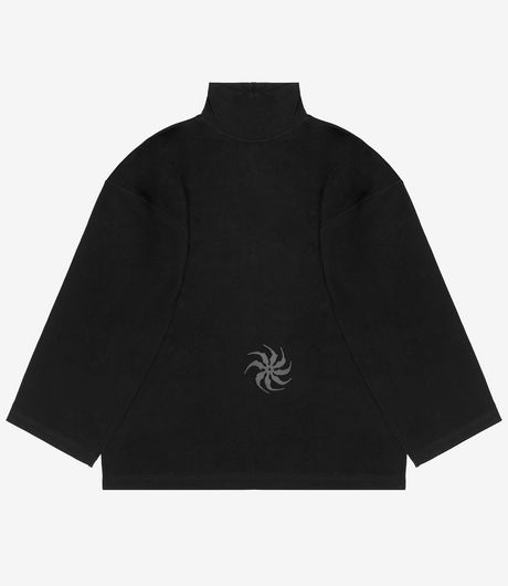 Pūga73 Spoiled High Neck Long Sleeve Black