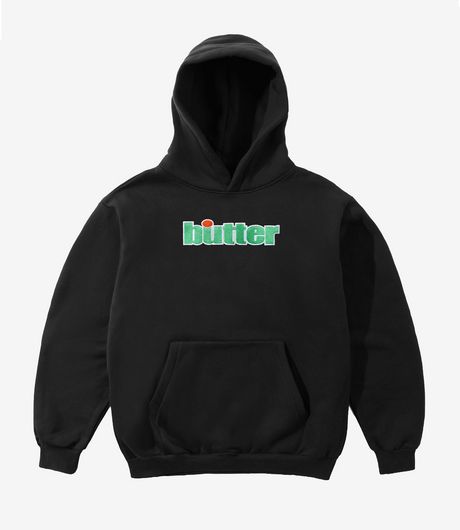 Butter Goods Ace Pullover Hood Black