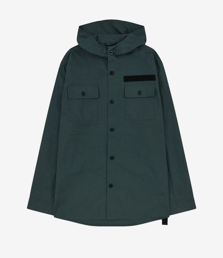 OAMC Peacemaker Hooded Shirt Dark Green