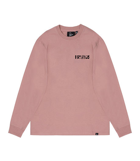 by Parra Mandinka Long Sleeve T-Shirt Pink