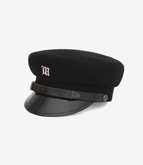 MISBHV Monogram Gavroche Cap Black