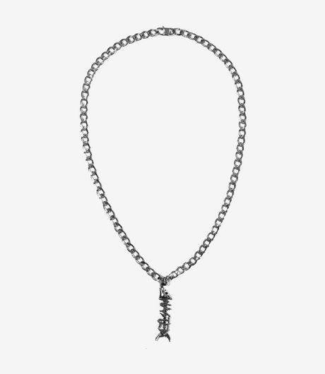 Wasted Paris Surrender Necklace Silver