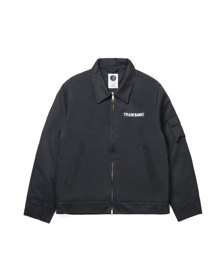 Polar Skate Co Train Banks Jacket Black
