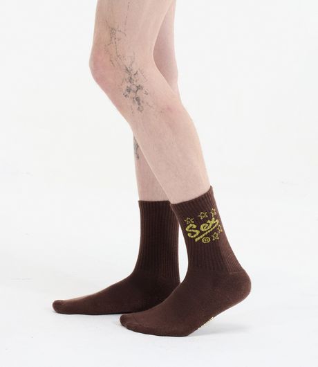 Carne Bollente Shocks Socks Brown