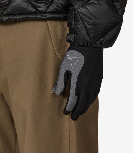 ROA Andie Base Layer Gloves Black Grey