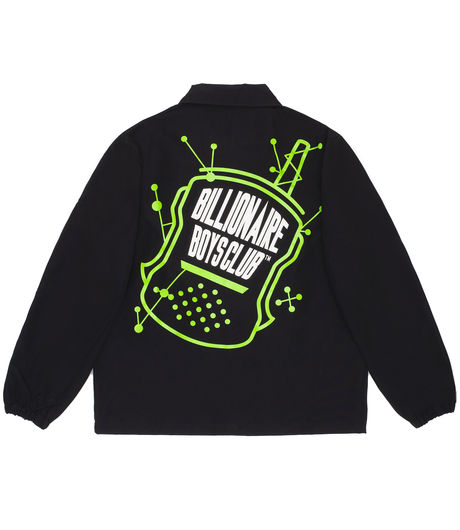 Billionaire Boys Club Radio Graphic Nylon Jacket Black