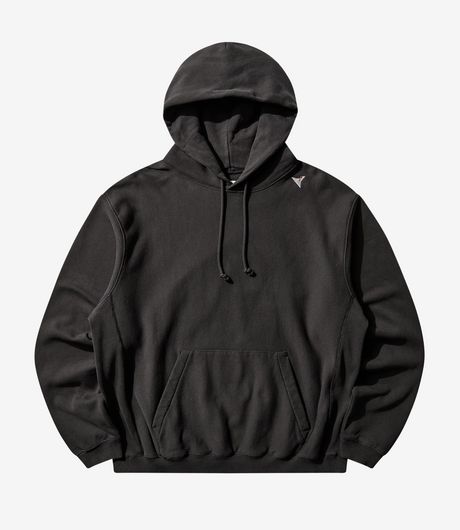 ROA Logo Hoodie Washed Black