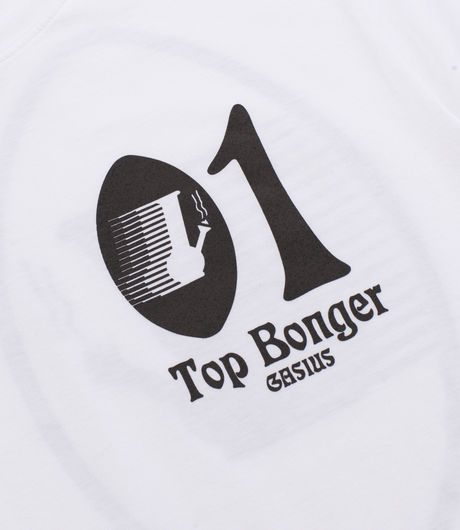 Gasius No.1 Top Bonger White/Puff Black Ink