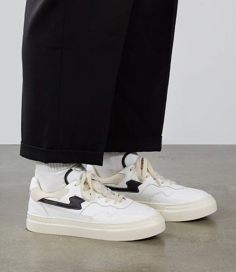 Stepney Workers Club Pearl S-Strike Leather White/Black