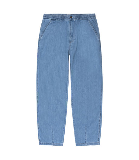 Universal Works Track Trouser Summer Denim Indigo