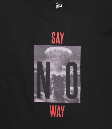 Patta Say No Way T-Shirt Black