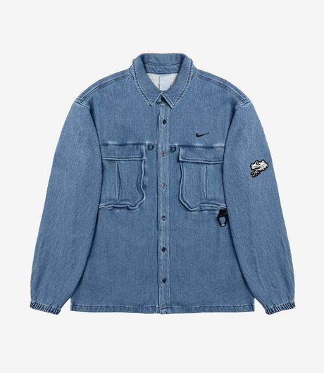 Nike x Drake Nocta Opal Denim Shirt French Blue