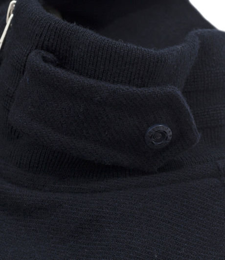 Universal Works Wool Twill Aviator Jacket Navy