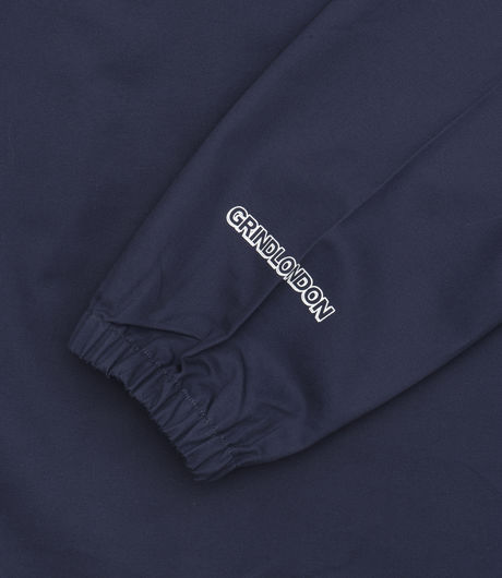 Grind London Logo Pullover Navy