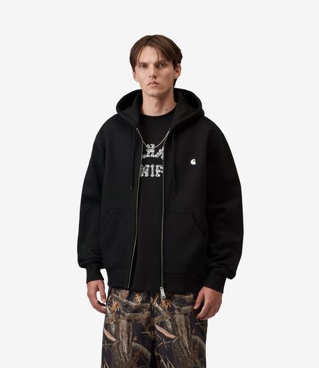 Carhartt WIP Hooded Mack Jacket Black/Wax