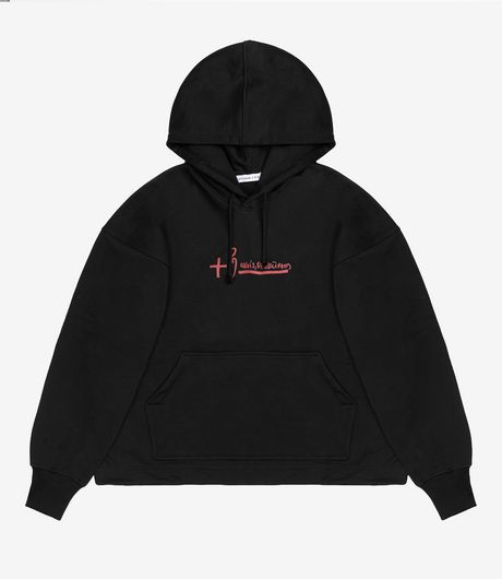 Pūga73 The Hoodie Black
