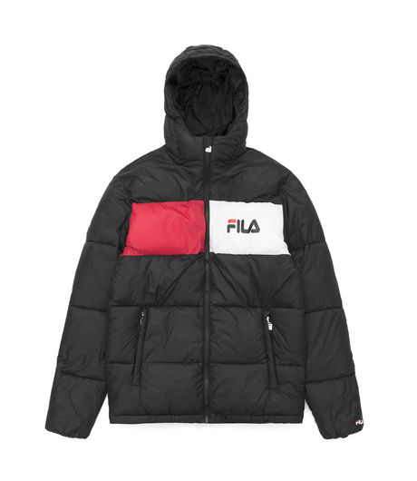Fila Floyd Puff Hood Jacket Black
