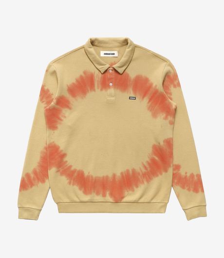 Metalwood Studio Mini Metal Logo Longsleeve Thermal Polo Slime