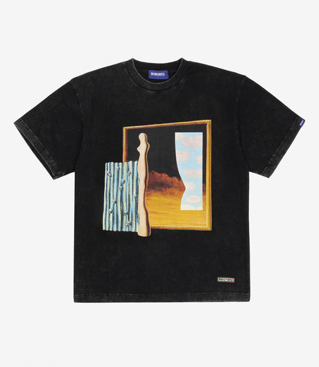 Devá States T-shirt Portal Washed Black