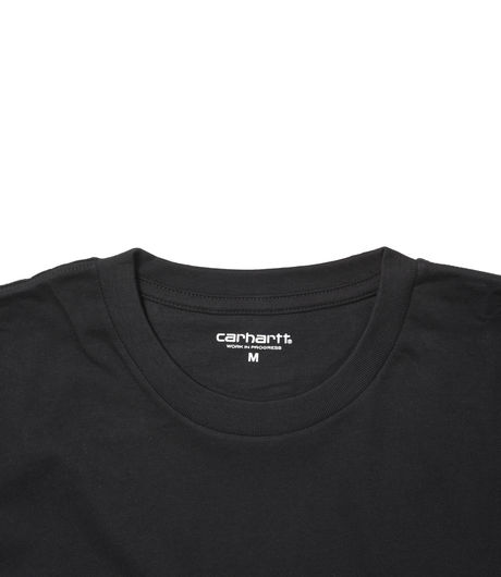 Carhartt S/S Wip Script T-Shirt Black/Tiger Camo