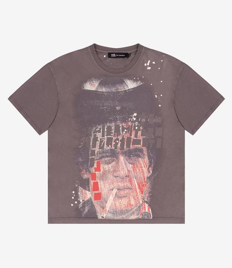 MISBHV Ray Johnson James Dean T-Shirt Washed Grey