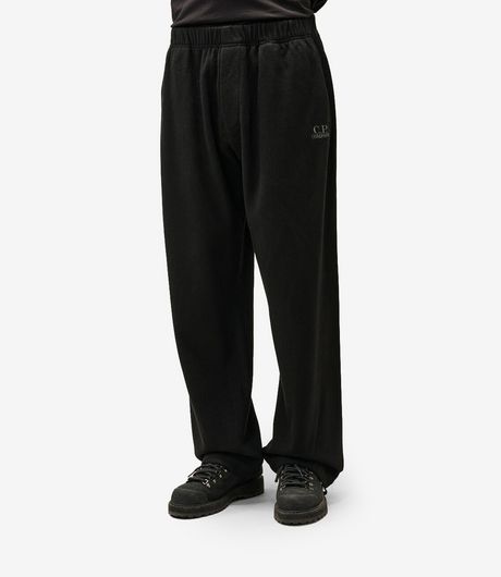 C.P. Company Wool Fleece Jogging Pant Black