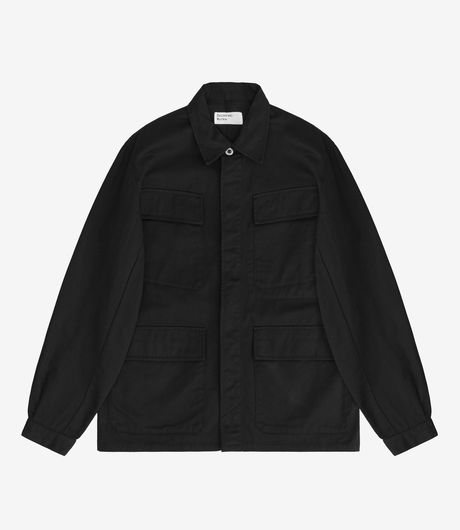 Universal Works MW Fatigue Jacket Twill Black