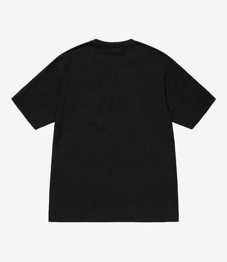 Stussy Small Stock Pig. Dyed Tee Black