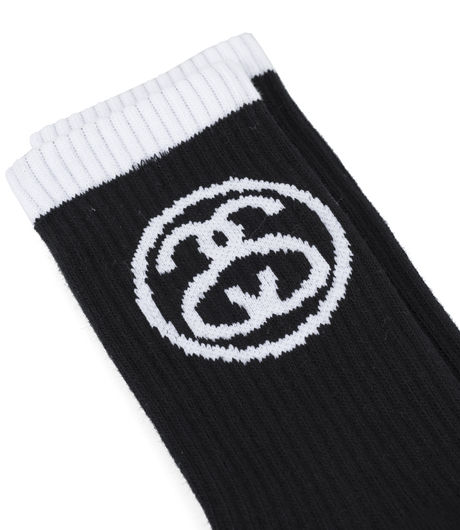 Stussy SS Link Socks Black/White