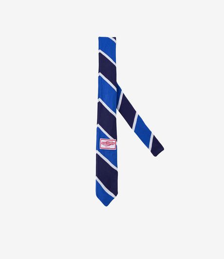 SSSTUFFF Tie Scarf Black/Blue