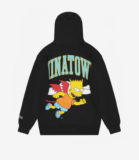 Chinatown Market x The Simpsons Devil Arc Hoodie Black 