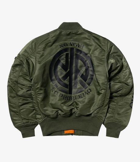 No Problemo x Alpha Industries Ancient Findings Jacket Iron