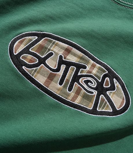 Butter Goods Crust Crewneck Washed Forest