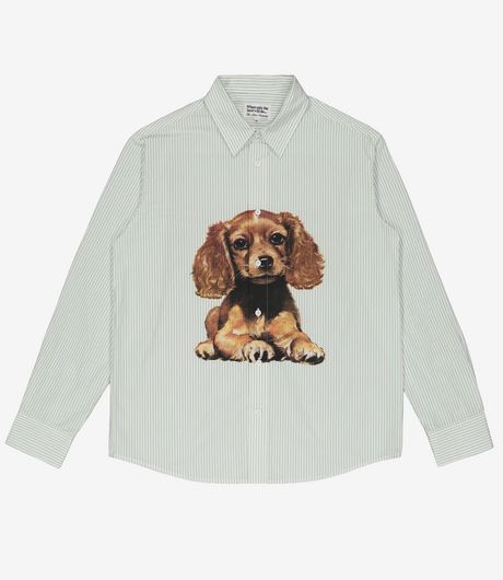 The Loose Company Puppy Shirt White