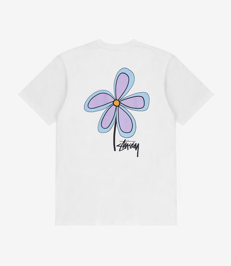 Stussy Flower Tee White