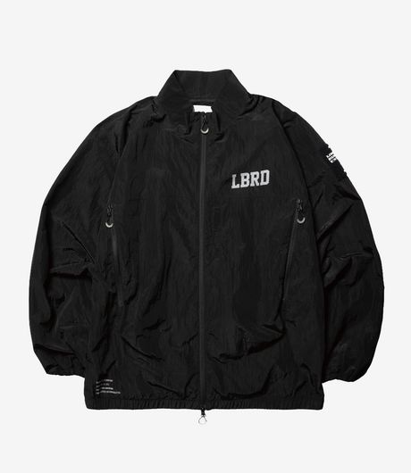 Liberaiders Nylon Track Jacket Black