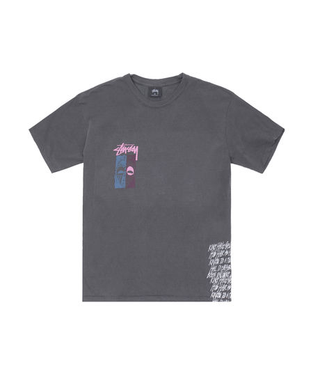 Stussy Masks Pig. Dyed Tee Black