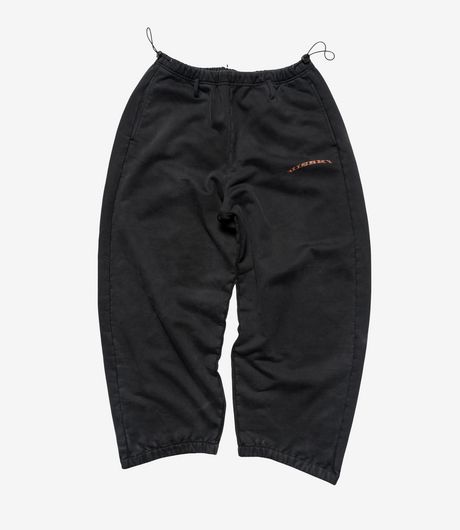 MISBHV Faded Black Baggy Sweatpants Black